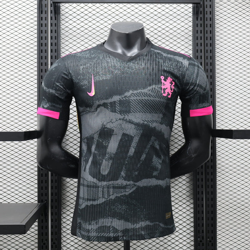 Camisa Chelsea Third 2024/25 Jogador Nike Masculino - Preta