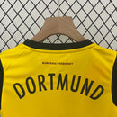 Kit Infantil Borussia Dortmund I 24/25 - Amarelo e preto