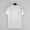 Camisa Retrô Real Madrid I 17/18 - Masculina - Branca com detalhes em azul