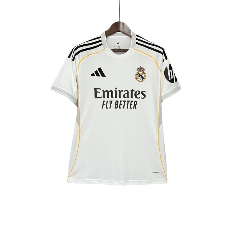 Camisa Real Madrid Home 25/26- Torcedor Masculina- Lançamento