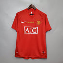 Camisa Retrô Manchester United Home 2007/08 Champions League Edition