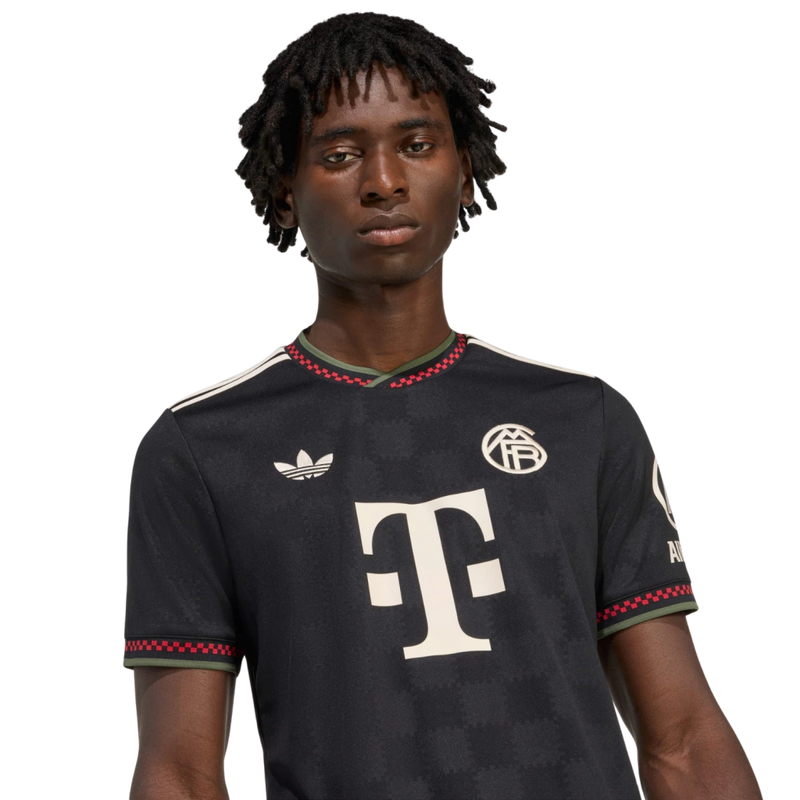 Camisa Bayern de Munique Third 25/26 Torcedor Masculino - Preto