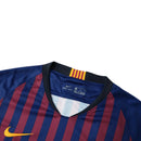 Camisa Barcelona Home 18/19 Torcedor Retrô - Masculina Azul e Grená