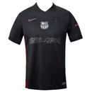 Camisa Barcelona II 24/25 - Torcedor Nike Masculina - Preta + Travis Scott