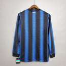 Camisa Retrô Inter de Milão I 2010/11 -Manga Longa - Masculina - Azul e preta