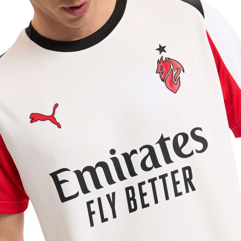 Camisa AC Milan II 25/26 - Torcedor Masculina - Branco