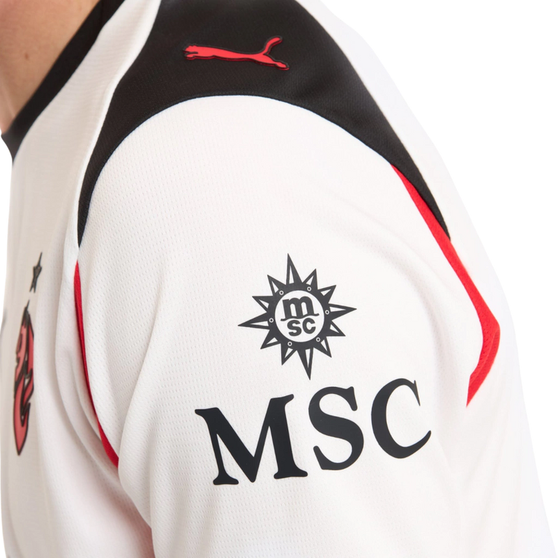 Camisa AC Milan II 25/26 - Torcedor Masculina - Branco