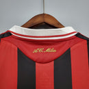 Camisa Retrô AC Milan 2009/2010 - Masculina - Vermelha e preta