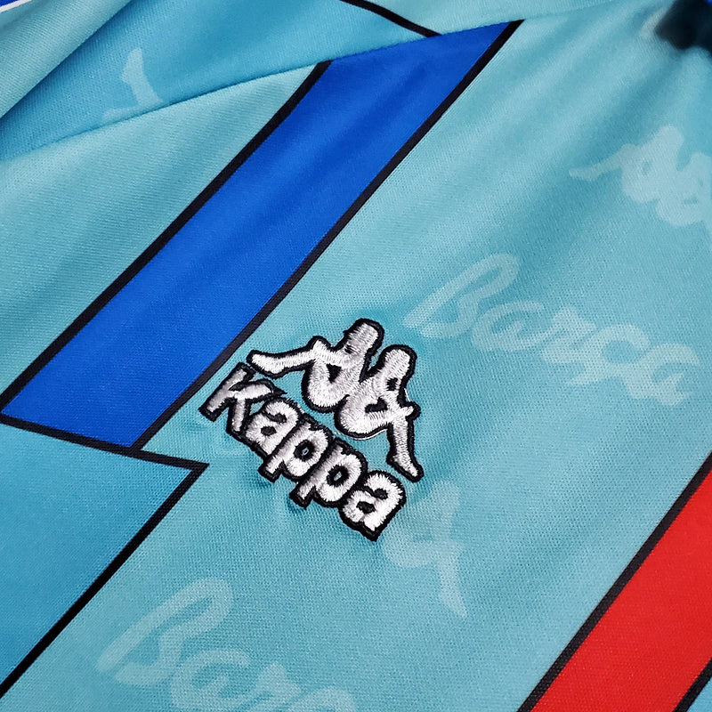 Camisa Barcelona Retrô 1996/1997 Azul Clara