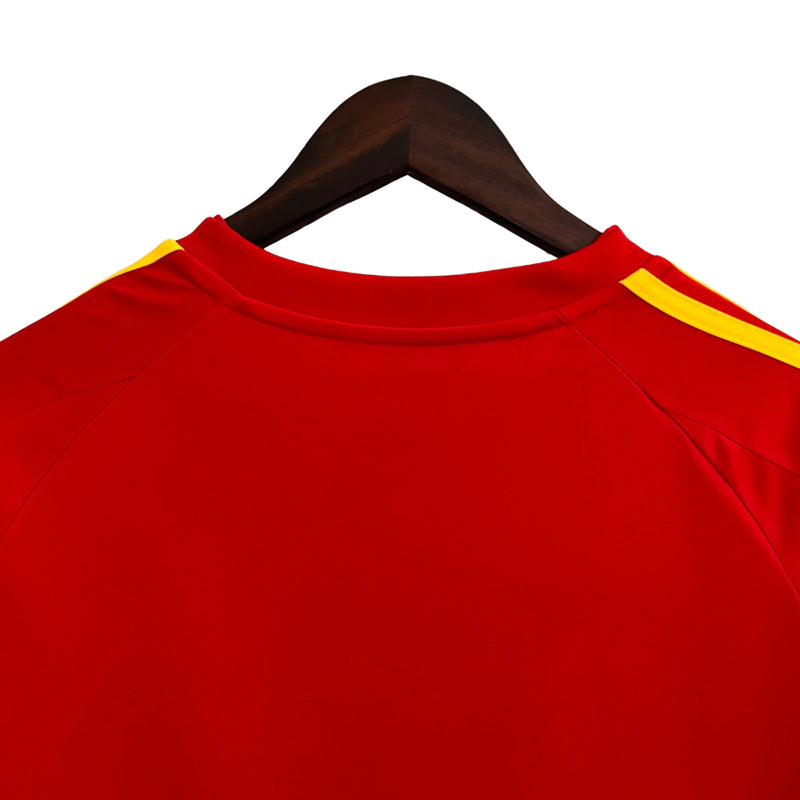 Camisa Retrô Seleção da Espanha 2008 - Vermelha