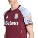 Camisa Aston Villa Home 25/26 - Torcedor Masculino - Vinho