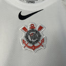 Kit Infantil Corinthians Home 25/26 - Branca e preta