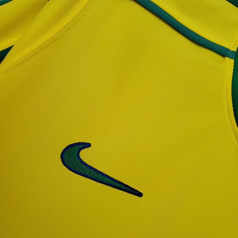 Camisa Retrô Seleção Brasil 1997/98 Home