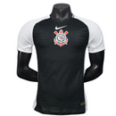 Camisa Corinthians 2025/26 Away - Versão Jogador - Preto e branco