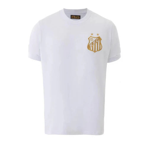 Camisa Santos Pelé Retrô Mil Gols Edição Especial 25/26 - Torcedor Masculina