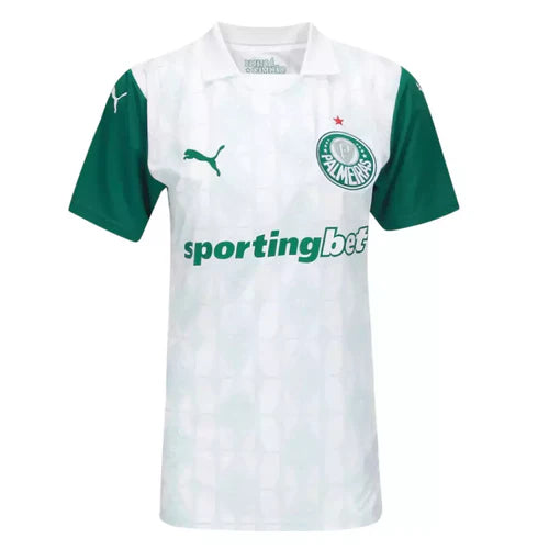 Camisa Palmeiras II 25/26 Torcedor - Feminina Branca