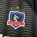 Camisa Colo Colo do Chile Away 25/26 - Torcedor Masculina - Preto com detalhes dourado