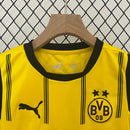 Kit Infantil Borussia Dortmund I 24/25 - Amarelo e preto