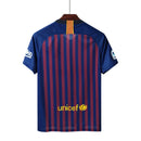 Camisa Barcelona Home 18/19 Torcedor Retrô - Masculina Azul e Grená