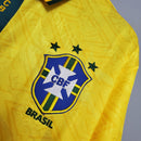 Camisa Retrô Seleção Brasil 1991/93 Home - Amarela
