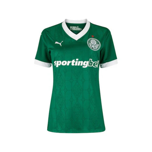 Camisa Palmeiras I 25/26 Torcedor - Feminina Verde