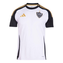 Camisa Atlético mineiro Away 25/26 - Torcedor masculino- Branca e preta com detalhes em dourado