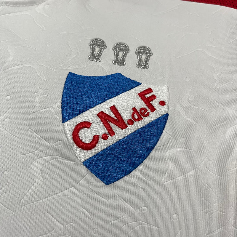 Camisa Club Nacional I 25/26 Torcedor Masculina - Branca