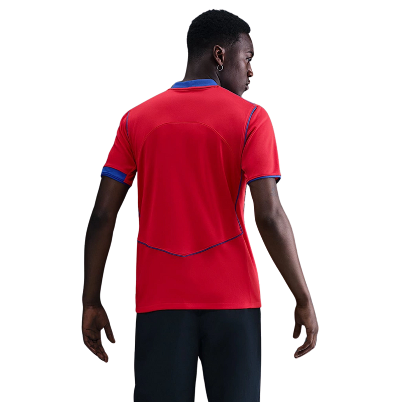 Camisa Third Paris Saint-Germain 25/26- Torcedor Masculina - Vermelha