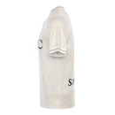 Camisa Napoli Away 25/26 - Torcedor EA7 Masculinon - Branca e dourada