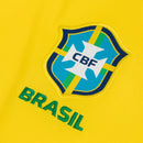 Camisa Seleção Brasileira I 25/26 - Torcedor Feminina - Amarela com detalhes em verde