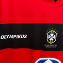 Camisa Flamengo Retrô I 2010 Vermelha e Preta