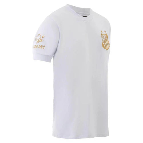 Camisa Santos Pelé Retrô Mil Gols Edição Especial 25/26 - Torcedor Masculina