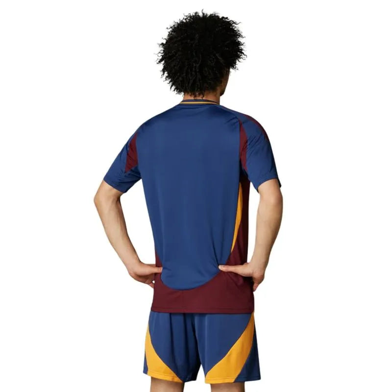 Camisa Roma III 24/25 - Torcedor Masculina - Azul com vinho