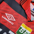 Camisa Flamengo Retrô I 1995 Vermelha e Preta - Umbro