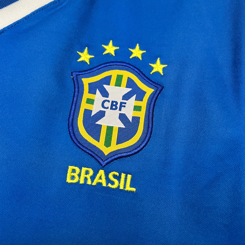 Camisa Retrô Seleção Brasileira II 1994 - Torcedor - Azul