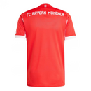 Camisa Bayern Munique I 25/26 Torcedor  Masculina - Vermelho e Branco