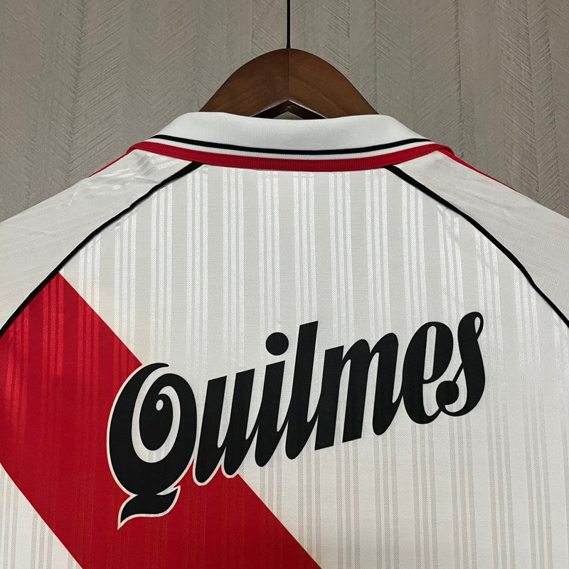 Camisa Retrô River Plate Home 1995/96 - Masculina - Branca