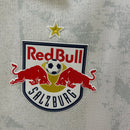 Camisa Red Bull Leipzig 25/26 - Torcedor Masculina - Branca com detalhes em vermelho