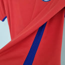 Camisa Retrô Seleção Chile I 2016/17 - Vermelha com detalhes em azul