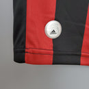 Camisa Retrô AC Milan 2009/2010 - Masculina - Vermelha e preta