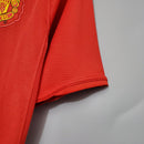 Camisa Retrô Manchester United Home 2007/08 Champions League Edition