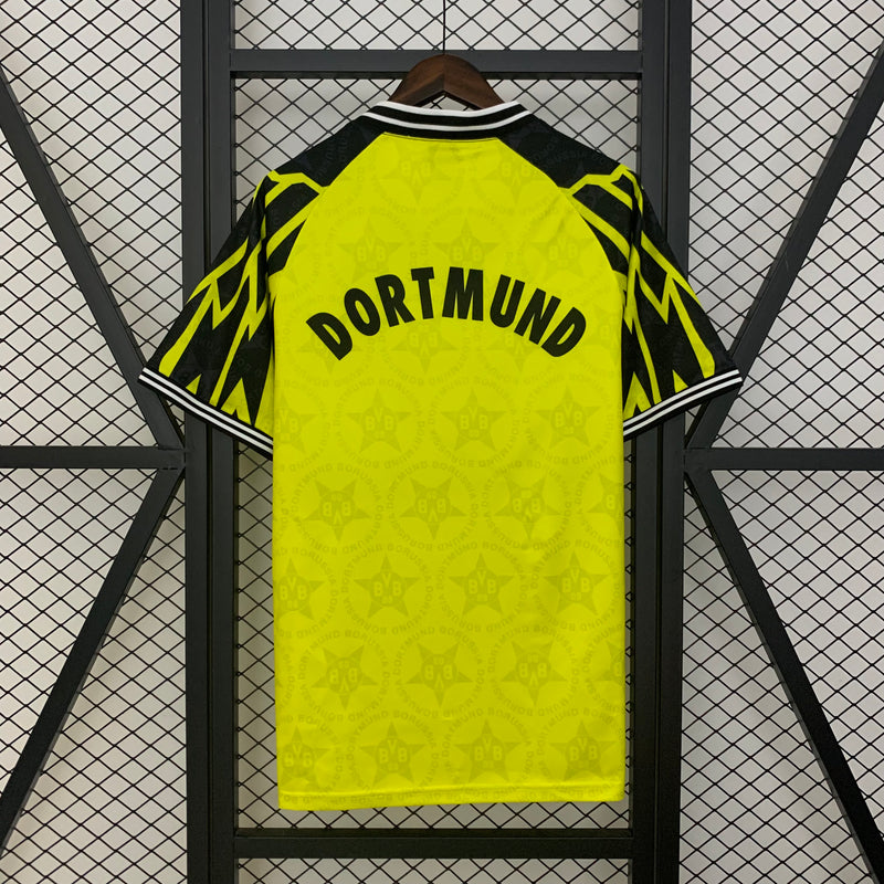 Camisa Retrô Borussia Dortmund 94/95 Home - Amarela