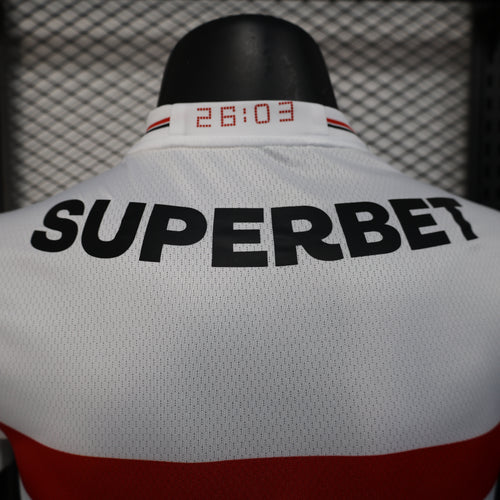 Camisa São Paulo 25/26 - Jogador Masculina - Branca