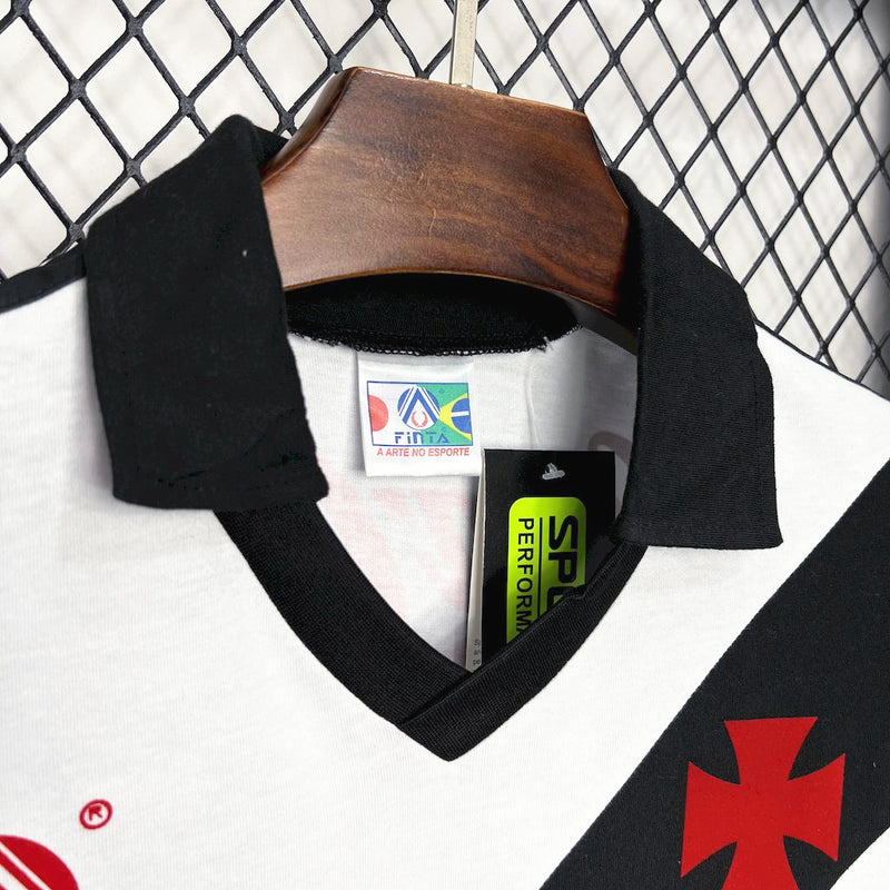 Camisa Retrô Vasco da Gama 1988 - Away - Finta com patrocínio Coca-cola