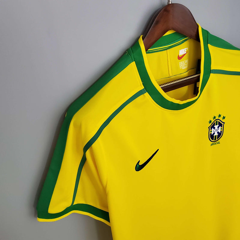 Camisa Retrô Seleção Brasil 1997/98 Home