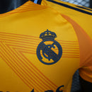 Camisa Real Madrid 2024/25 Away - Jogador Masculina - Laranja