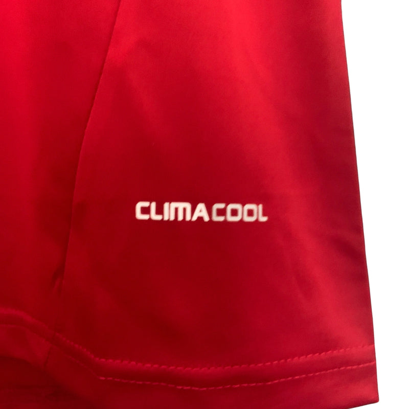 Camisa Retrô Seleção da Espanha I 2012 - Masculina - Vermelha com detalhes em amarelo