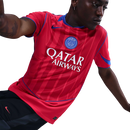 Camisa Third Paris Saint-Germain 25/26- Torcedor Masculina - Vermelha