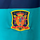 Camisa Retrô Seleção da Espanha Goleiro 2010 - Azul