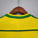 Camisa Retrô Seleção Brasil 1997/98 Home - Amarela